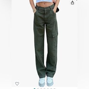 Green Cargo Pants
